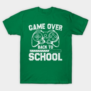 Game Over Back To School T-Shirt